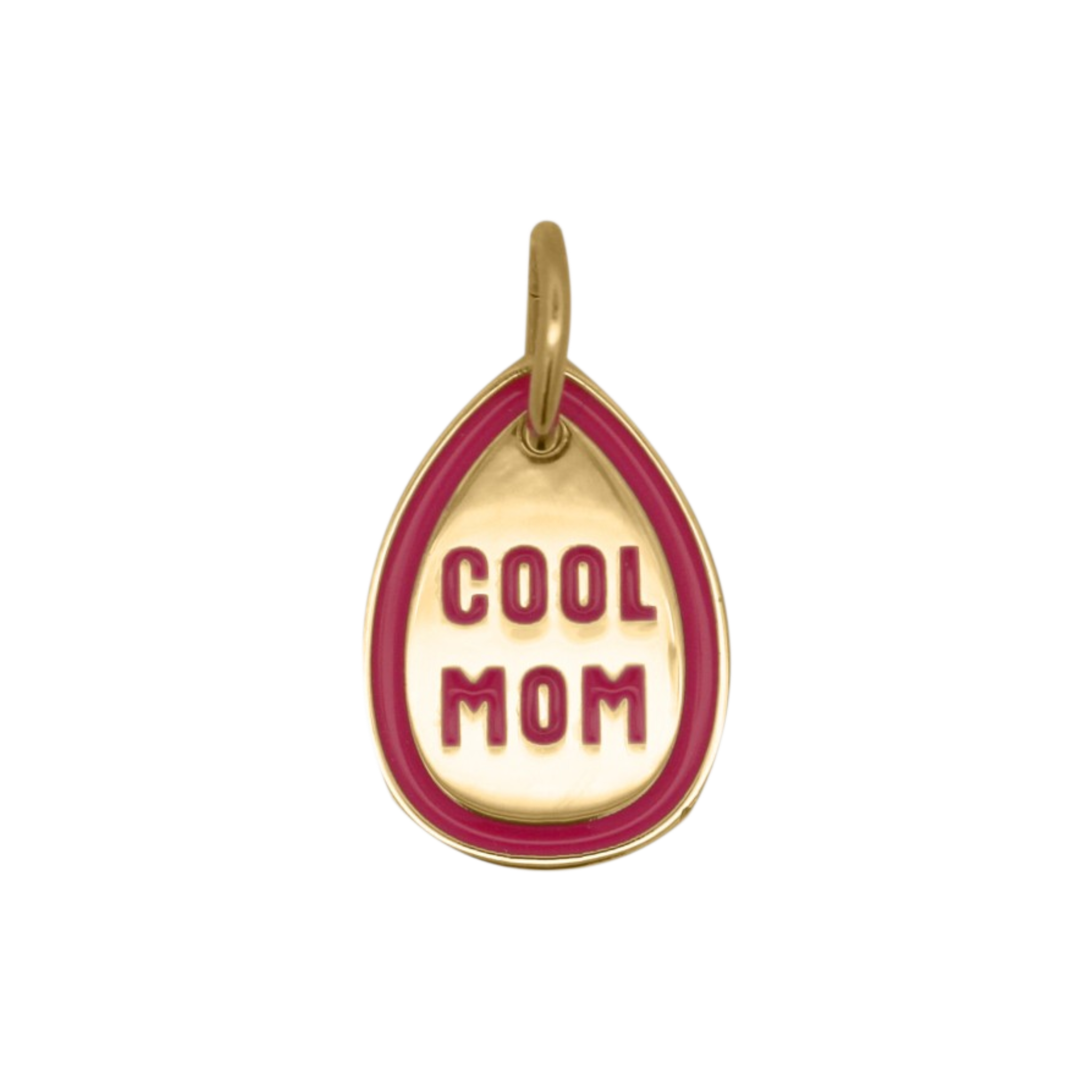 RUE DES MILLE Ciondolo Rue des Mille | Medaglia Edge COOL MUM · Charm Bar