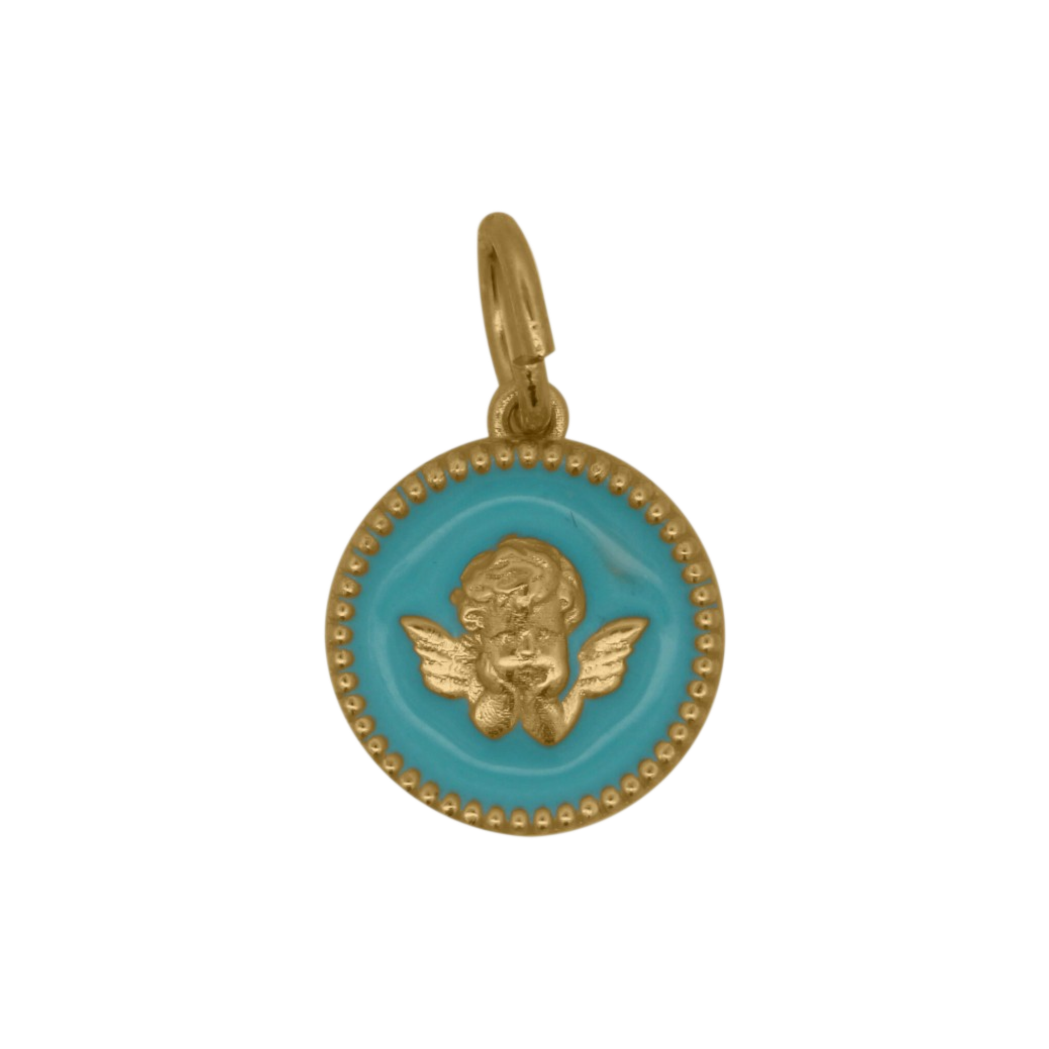 RUE DES MILLE Ciondolo Rue des Mille | Medaglia Angelo Azzurro · Charm Bar