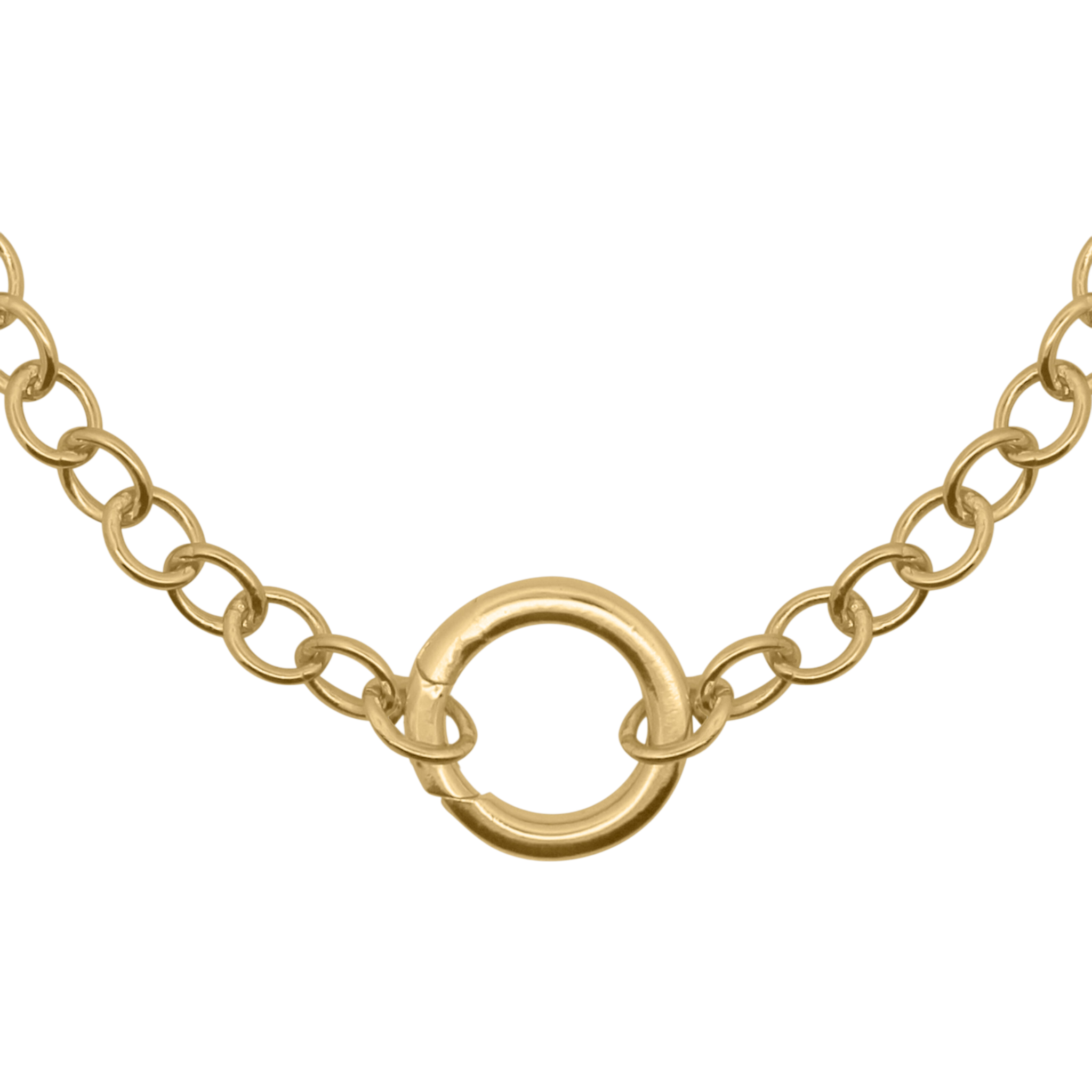 RUE DES MILLE Girocollo Rolò Chain Cerchio · Charm Bar