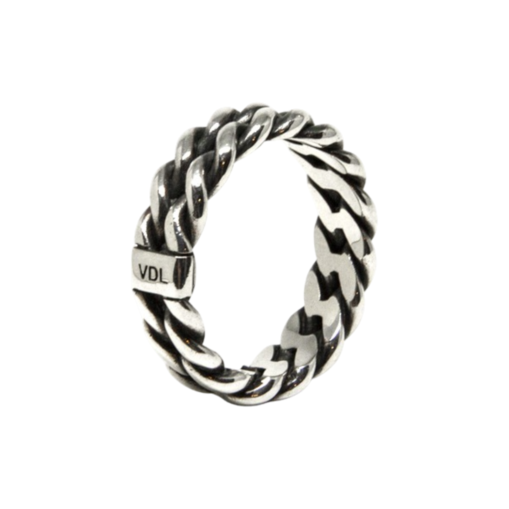 VALENTINO DI LEONARDO Anello Valentino Di Leonardo | 2Rope con argento misura 22