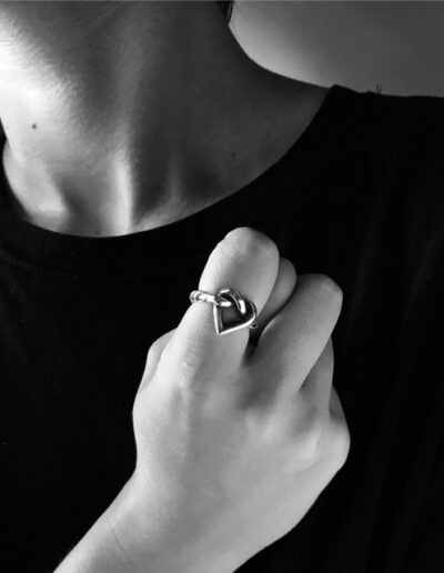 Anello Valentino Di Leonardo | Heartknot