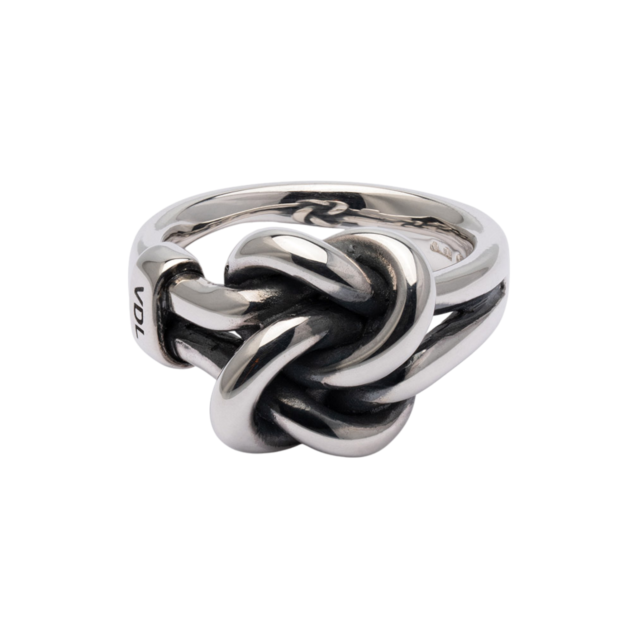 VALENTINO DI LEONARDO Anello Valentino Di Leonardo | Nodo Love Big con argento misura 16