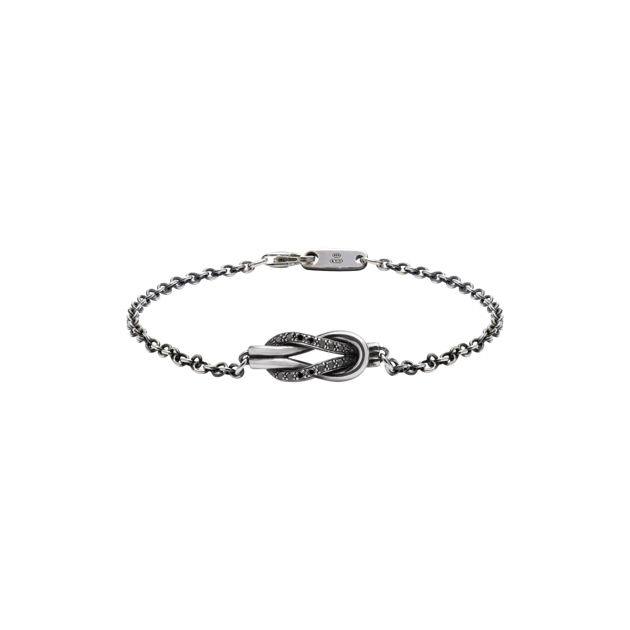 VALENTINO DI LEONARDO Reef Chain Diamanti con argento