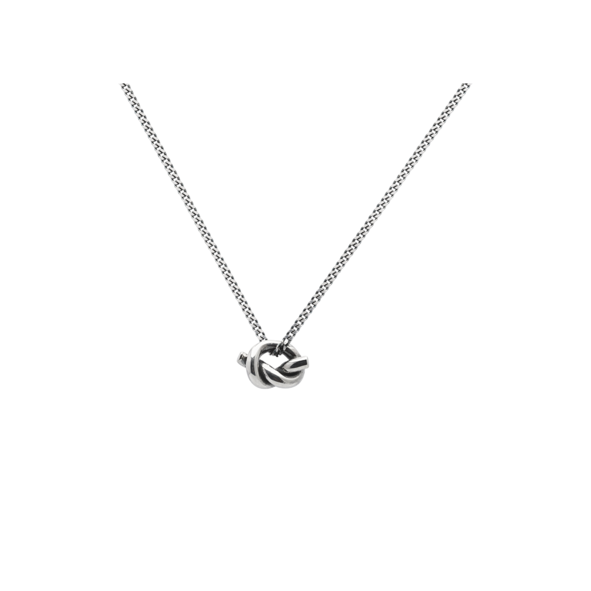 VALENTINO DI LEONARDO Collana Valentino Di Leonardo | Knot Groumette con argento
