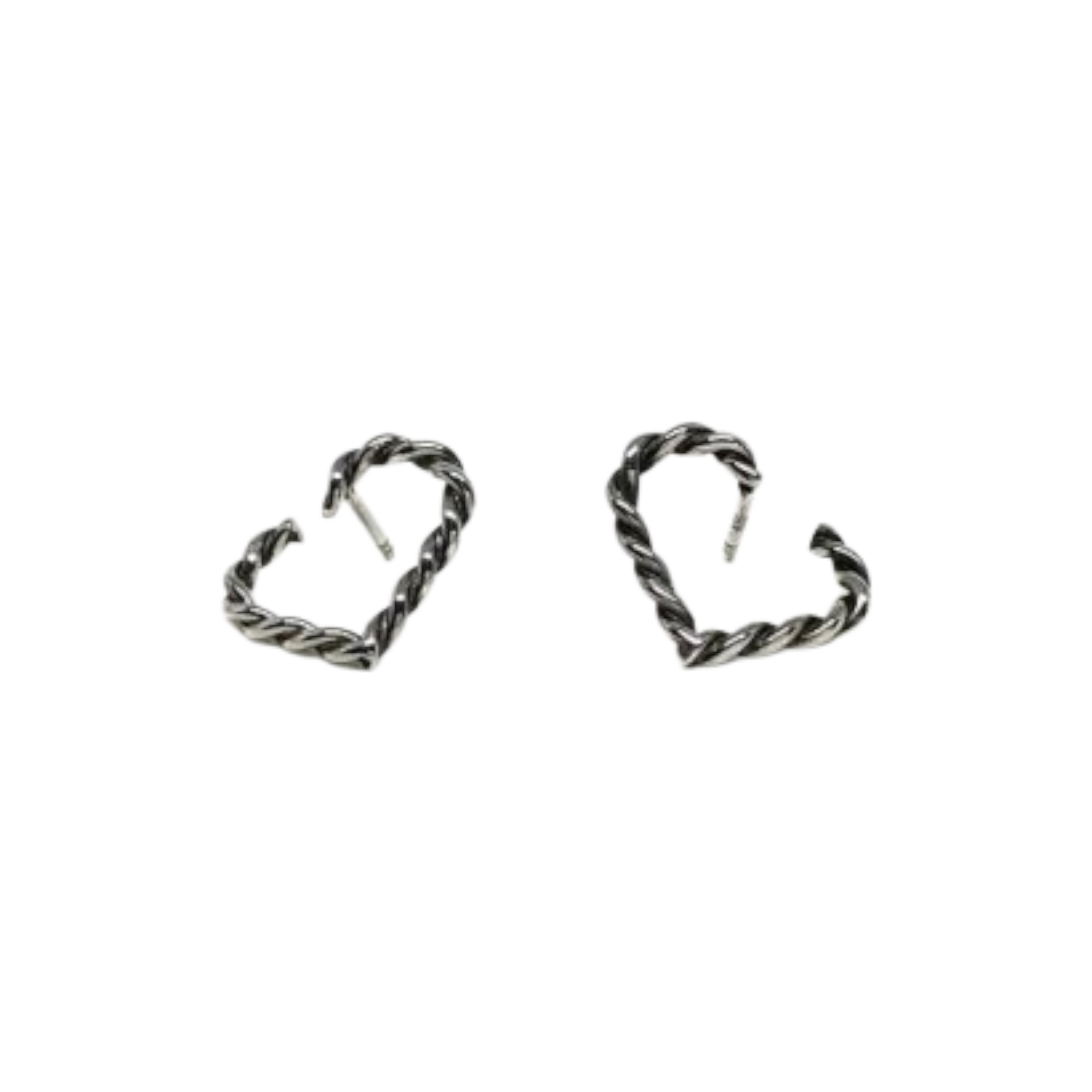 VALENTINO DI LEONARDO Heart Rope con argento